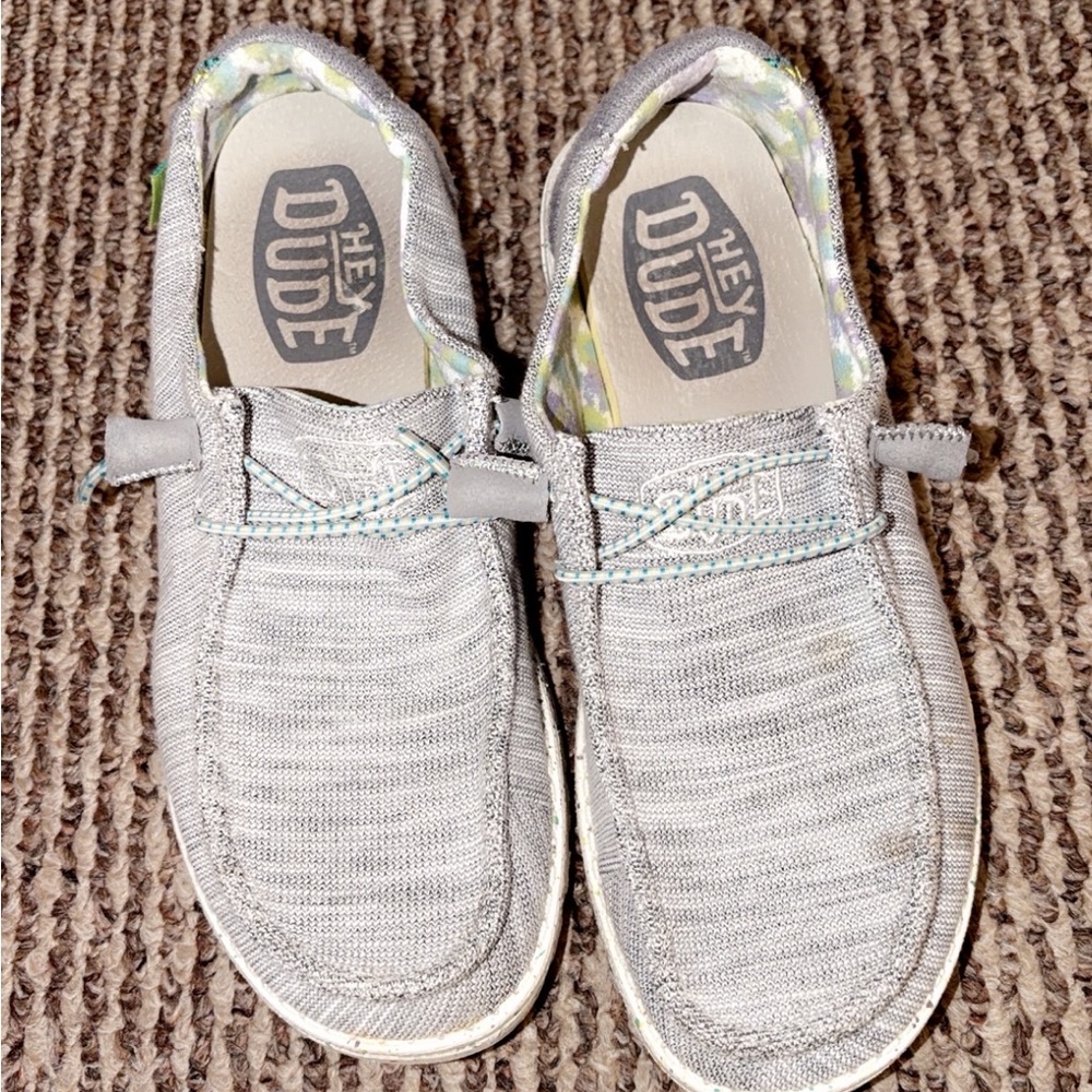 Women’s Hey Dude Wendy Light Gray Slip-On Shoes